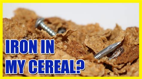 metal in the cereal